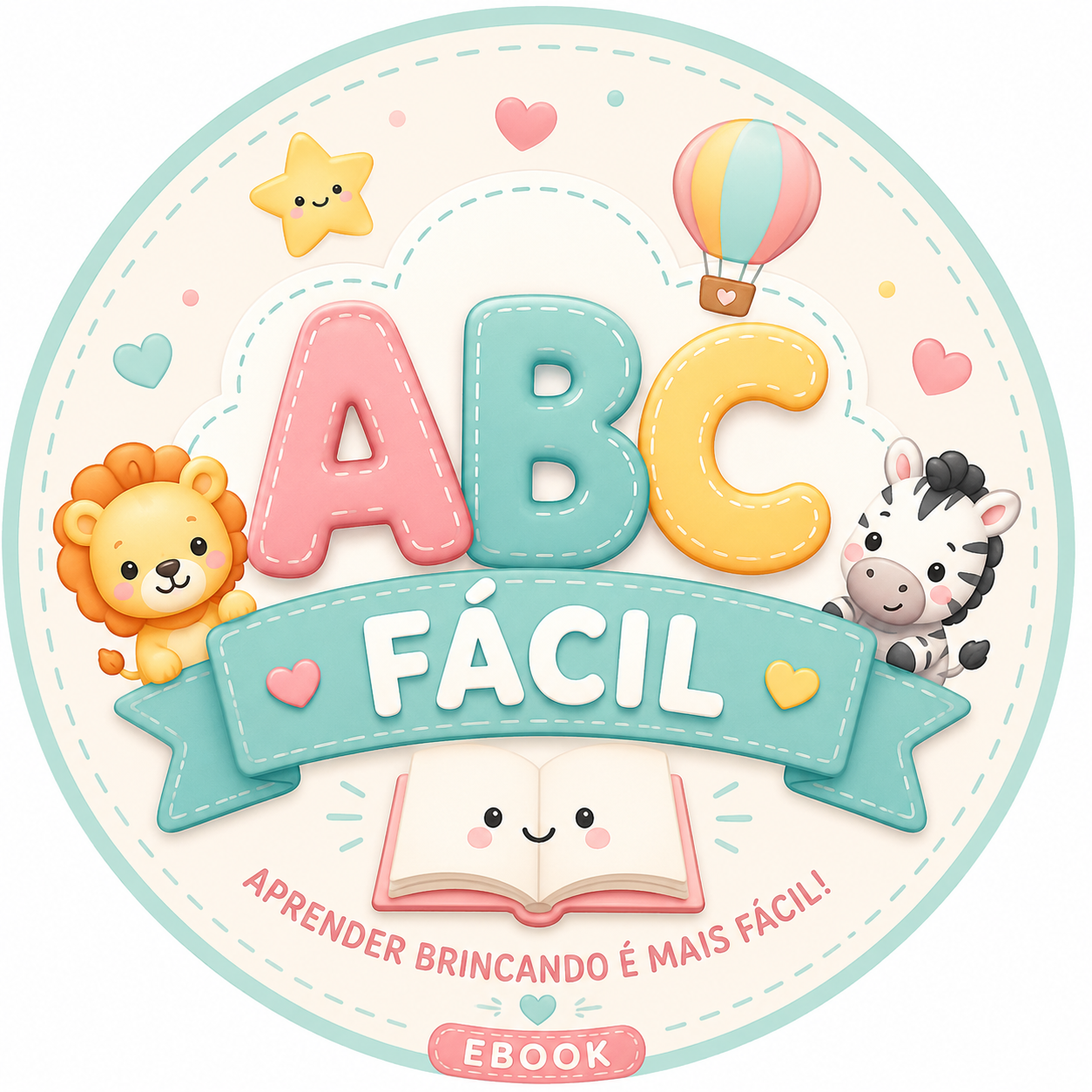 ABC FÁCIL: e-book infantil para aprender brincando